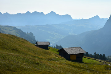 Dolomiten; Suedtirol; Grödner Joch;