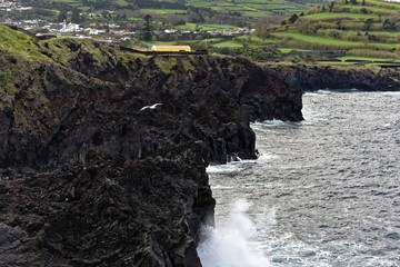 Azoren - Sao Miguel - Nordwestküste bei Capelas