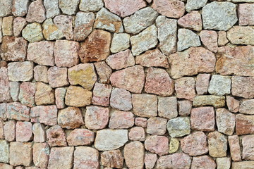 Stone wall pattern.
