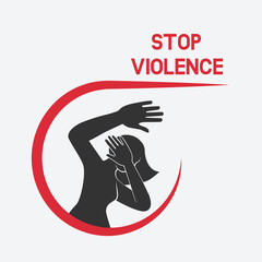 stop violence against women poster