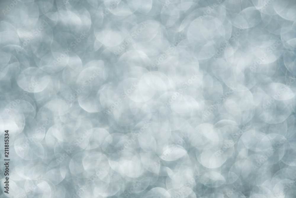 Poster blurred gray bokeh abstract background.use as backdrop for holiday or anniversary occasion celebrati