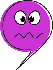 Emoticon - Trouble - Vector