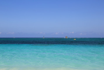 Traumhafter Strand in der Karibik