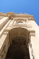 Fototapeta premium Details of St. Peter's Basilica in Vatican City, Rome Italy