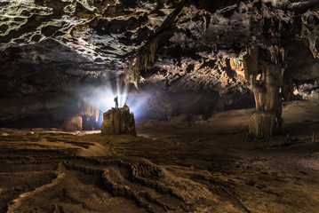 While not physically connected to Son Doong, Hang Nuoc Nut are part of the Son Doong cave system...