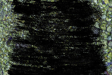Grunge technique Pebble surface, stone texture or rock backdrop, ground background