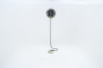 classic tube water plug with ball chain