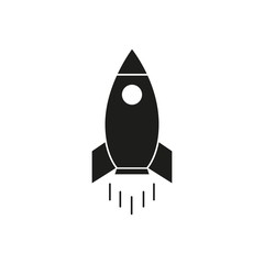Rocket spice icon black