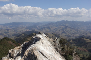 Fototapeta na wymiar Pico Pedra da Ana Chata