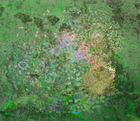 Grunge & rough. Background, shape, design & style.