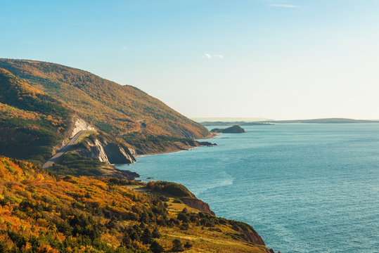 Cabot Trail scenic view
