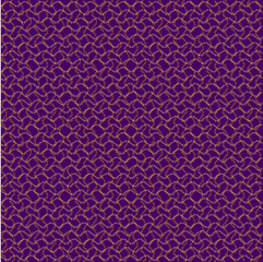 Vector seamless abstract background in burgundy tones vertical and horizontal zigzags of multicolored oval-shaped spots pattern for design curtains of upholstery fabric scarves