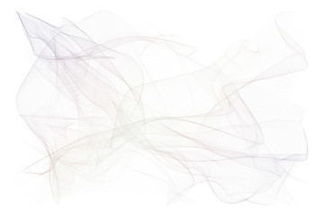 Abstract illustrations of smoky line art, conceptual. Texture, design, generative & canvas.