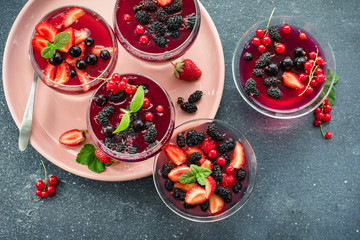 Berry jelly.