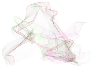 Abstract smoky line art illustrations background. Canvas, effect, repeat & generative.