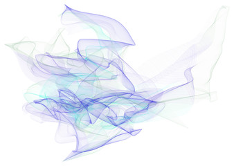 Abstract smoky line art illustrations background. Drawing, digital, backdrop & canvas.