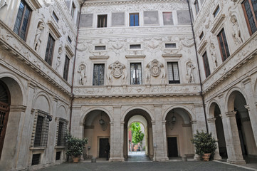 Fototapeta na wymiar Roma, Palazzo Spada 