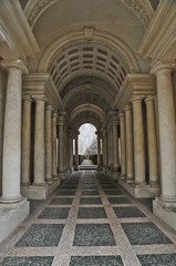 Obraz premium Roma, Palazzo Spada - la prospettiva del Borromini