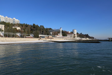 Naklejka premium Coast of Greater Sochi