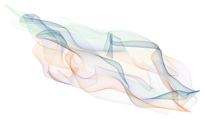 Illustrations of smoky line art. Texture, repeat, drawing & details.