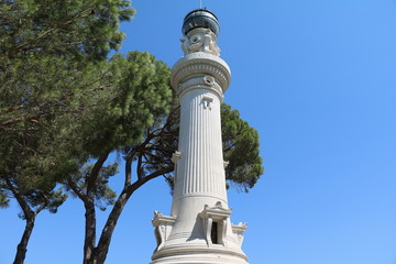 Obraz premium The lighthouse Faro del Gianicolo in Rome, Italy