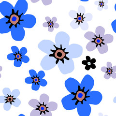 Simple floral pattern