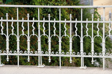 Railing, Geländer, Handlauf, Eisengitter, Brückengeländer, Gitterzaun