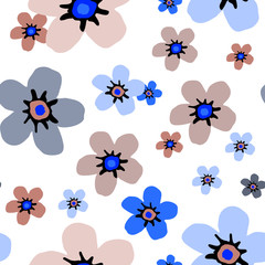 Simple floral pattern