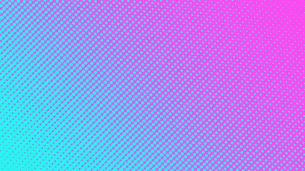 Fotobehang Halftone gradient pattern vector illustration. Pink dotted, purple halftone texture. Pop Art style pink violet halftone, comics Background. Background of Art. Dots background. AI10 © svitlananiko