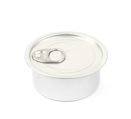 Metal tincan isolated