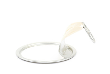 Metal tincan isolated