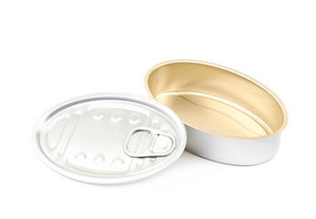 Metal tincan isolated