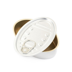 Metal tincan isolated