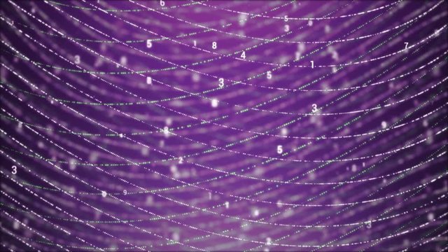 Loopable Swirl Digits Backround