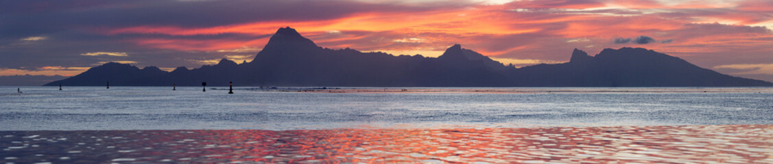 Moorea at Sunset