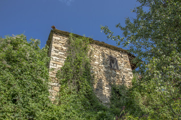 Fototapeta na wymiar Traditional Stone House in Oreovo village, Bitola Municipality, Macedonia