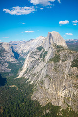 Glacier Point El Capitan Half Dome Yosemite National Park Sierra Nevada California