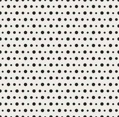 Abstract Geometric Pattern with Dots. Vector Seamless Background.