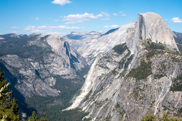 Glacier Point El Capitan Half Dome Yosemite National Park Sierra Nevada California