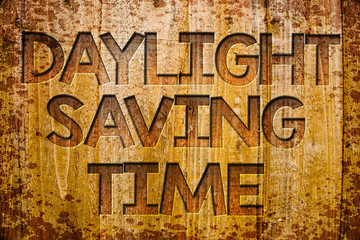 Conceptual hand writing showing Daylight Sayving Time. Business photo showcasing advancing clocks during summer to save electricity Wooden background wood colour beautiful templates message.