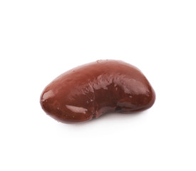 Single kidney bean isolated