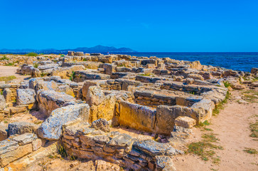 Necropoli de Son Real at Mallorca, Spain