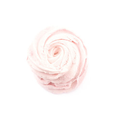 Marshmallow zephyr confection isolated
