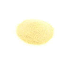 Fototapeta na wymiar Pile of corn flour isolated