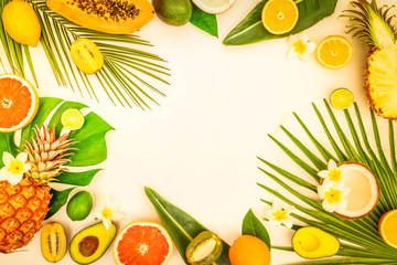 Summer diet, fresh fruits
