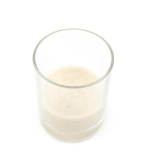 Caesar white sauce isolated