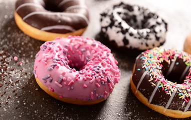 Sweet and tasty doughtnuts