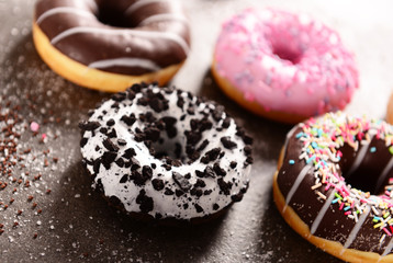Sweet and tasty doughtnuts