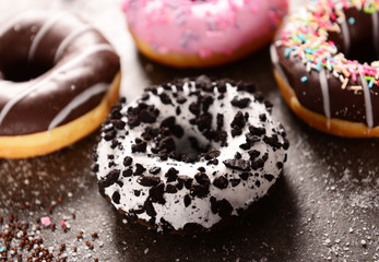 Sweet and tasty doughtnuts