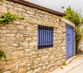 A view of the traditional village Lania in Cyprus